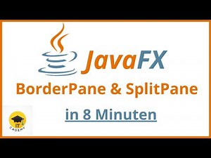 JavaFX BorderPane & SplitPane | Javafx Tutorial Deutsch