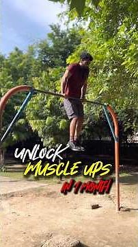 Unlock Your First Muscle Up FAST (Step by Step Progression for Beginners)
