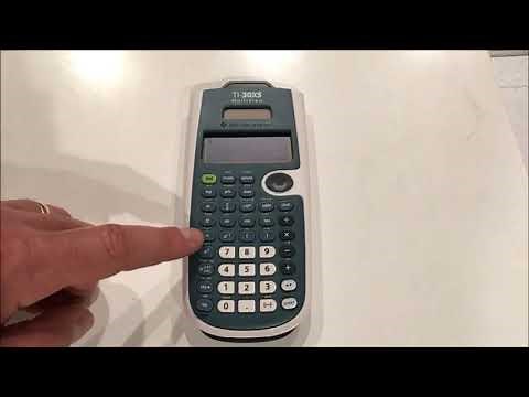 Calculator Tutorial - Intro to the TI-30XS Multiview