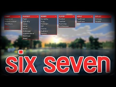Download: Six Seven Client | Minecraft Java 1.21.10 Hacks