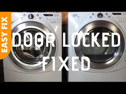 ✨ WHIRLPOOL WASHER - Door Locked - EASY FIX ✨