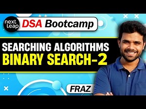 Day 11 | Searching Algorithms Binary search | DSA by FRAZ