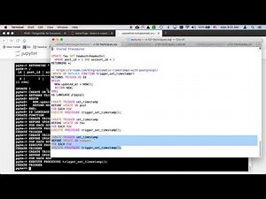 PostgreSQL Demonstration: Stored Procedures