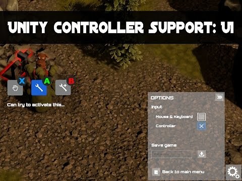 Unity UI Controller support Tutorial
