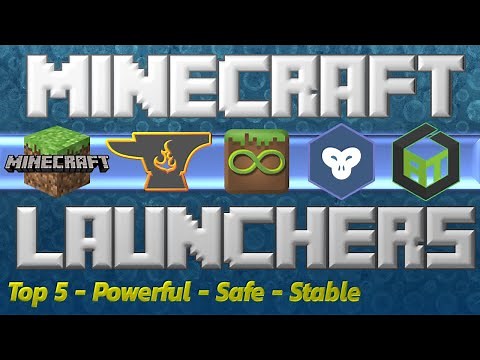 Top 5 Minecraft Launchers - Mojang, Curseforge, MultiMC, GDLauncher and ATLauncher