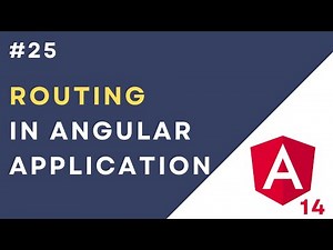 #25: Routing in Angular 14 Application | Enable Routing in Existing Application
