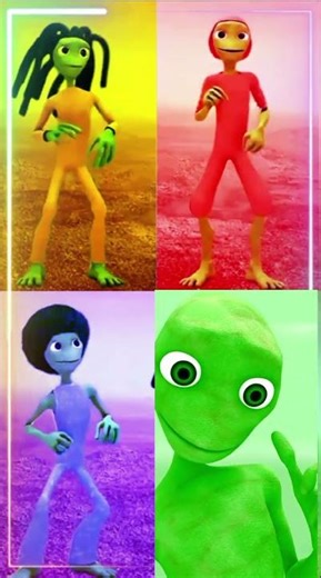 Alien dance vs Funny alien vs Dame tu cosita vs Funny alien dance song.