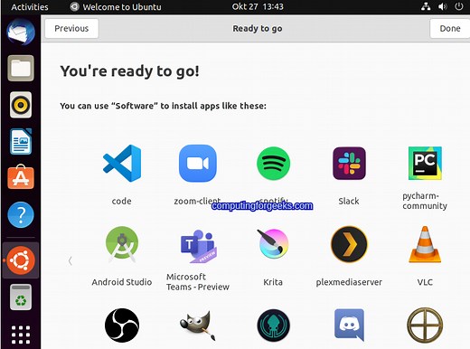 Install Ubuntu 22.04 (Jammy Jellyfish) - Step by Step With Screenshots | ComputingForGeeks