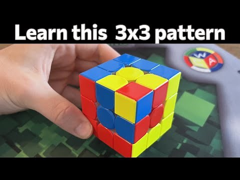 Cube in a Cube in a Cube Pattern: Step-by-Step Slow Tutorial for Rubik's Cube 3x3!