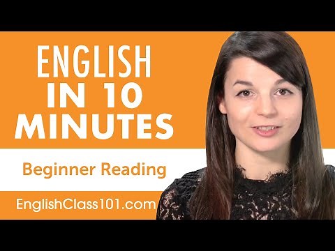 10 Minutes of English Reading Comprehension for Beginners
