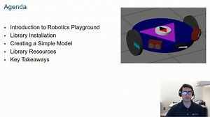 Simulating Mobile Robotics Using Virtual Worlds