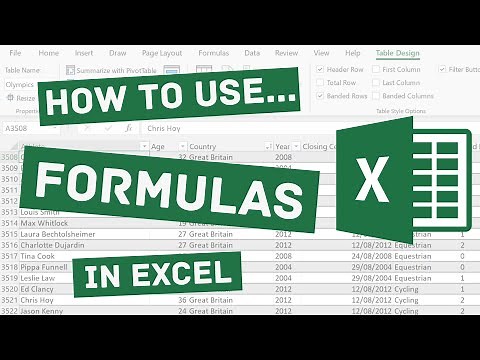 How to Use Formulas in Excel