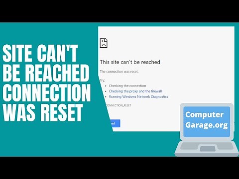 This Site Can't Be Reached The Connection Was Reset { FIXED }