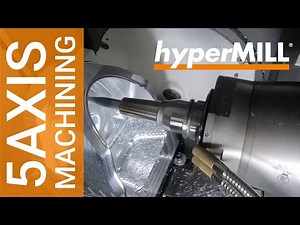 Volledig optimaliseren van 5-assige bewerking met hyperMILL!