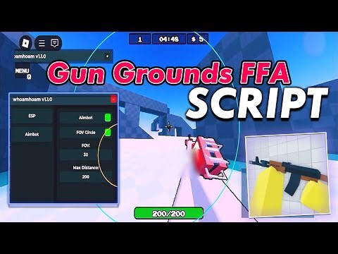 Gun Grounds FFA Script - (Aimbot, ESP) Roblox Exploit