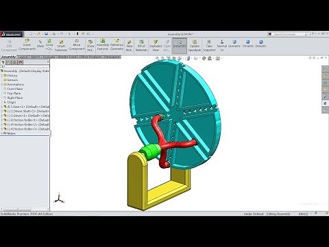 Solidworks tutorial | motion Study (Animation) in Solidworks