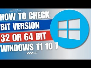 How to check if your PC is 32 or 64 bit [GUIDE]