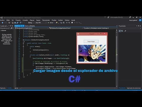 Cargar imágenes en un picturebox c#