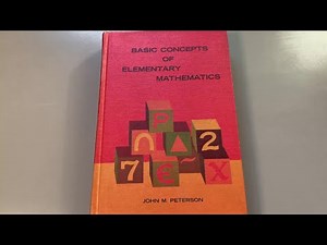 Basic Concepts of Elementary Mathematics