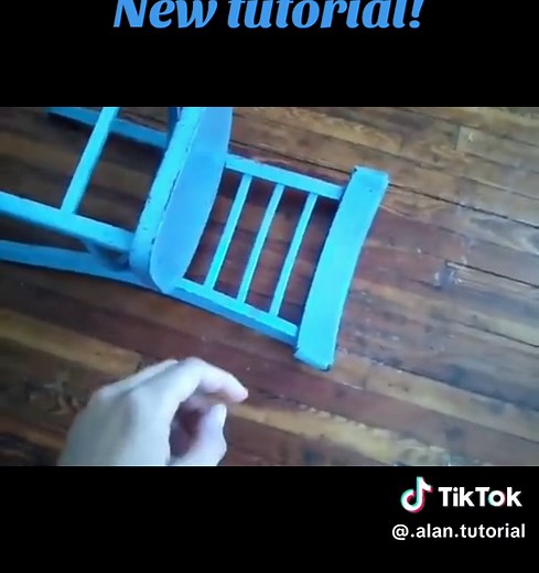 How to Pick Up a Fallen Blue Chair Tutorial