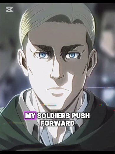 My soldier rage | erwin #shorts #anime #attackontitan