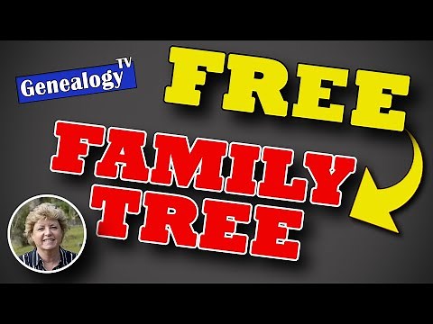 FREE - Build a Family Tree and Research Your Family History Totally for Free