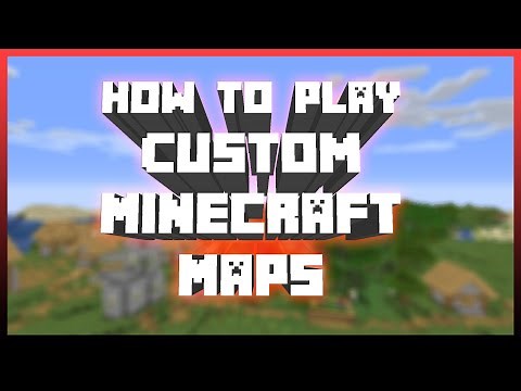 How to Play Custom Minecraft Maps (java edition) 2021