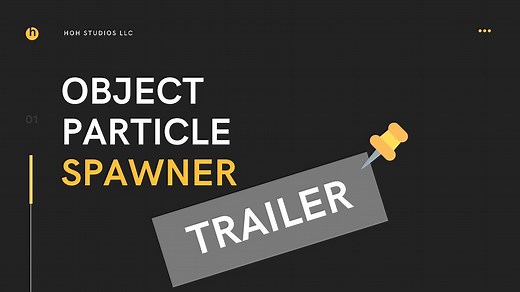 Object Particle Spawner : Universal object spawning using the Particle System!