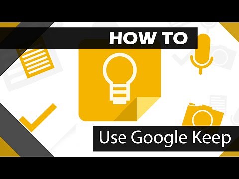 How to use Google Keep
