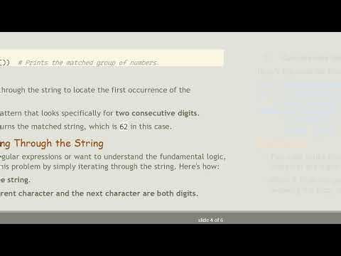 Extracting First Consecutive Numbers from a String in Python