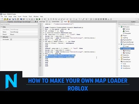 How to Make Your Own Map Loader in ROBLOX