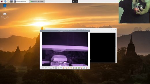 树莓派摄像头python+picamera或openCV的简单调用