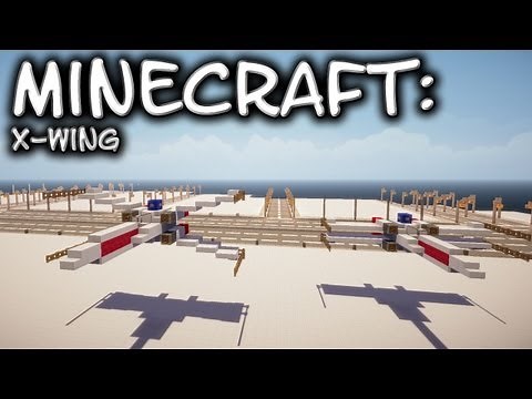 Minecraft: Star Wars: X-Wing Tutorial