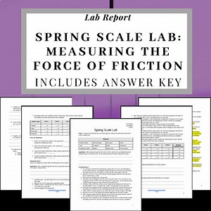Measuring the Force of Friction Using Spring Scales: Lab Report