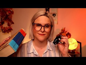ASMR Librarian & Bookstore Personal Shopper : Book Sounds, Typing, Writing & Stamping 📚
