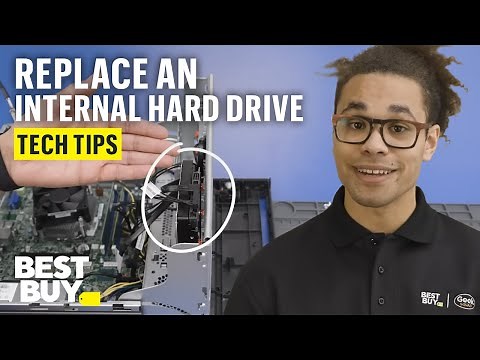Replacing an Internal Hard Drive - Tech Tips from Best Buy