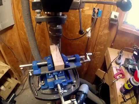 Pinewood Derby - Turning Your Drill Press into a Milling Machine