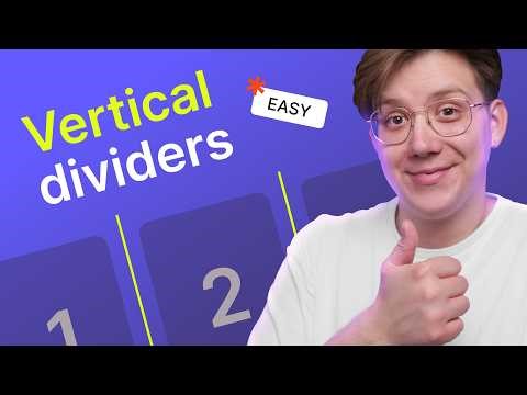 The Easiest Way to Create Vertical Dividers in Elementor - And They're Height Adjustable Too!