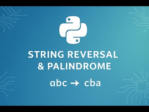 String Reversal & Palindrome in Python | Clean Logic Explained | Interview-Focused