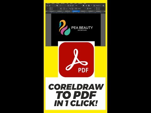 How to Save CorelDraw File as PDF | Step-by-Step CorelDraw PDF Export Tutorial 2025