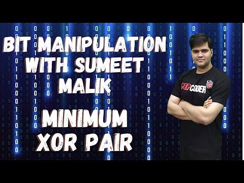 Minimum XOR Pairs | Min XOR Value | Bit Manipulation