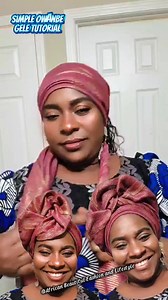 How to tie simple head wrap tutorial styles for beginners 💝💃😍 Part 2 | African Beautiful Fashion and Lifestyle