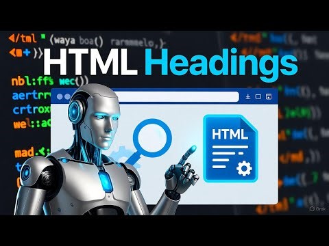 HTML Headings Explained for Beginners | HTML Tutorial #6 (2025)