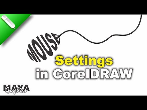 Mouse Settings in Coreldraw | Coreldraw Tool Settings | Coreldraw tutorial