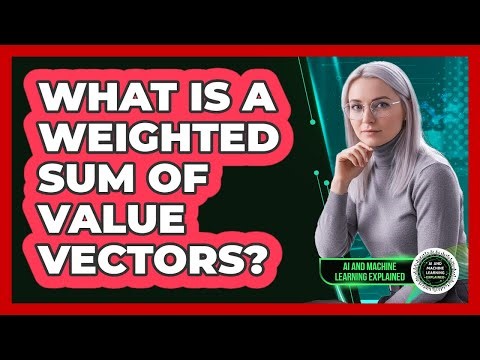 What Is A Weighted Sum Of Value Vectors?