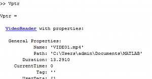 Read, process and save video in MATLAB