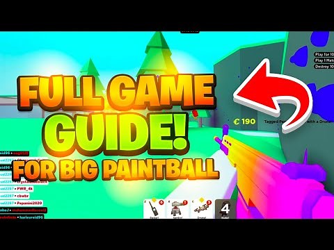 The BEST Roblox Big Paintball Guide *Tips & Tricks*