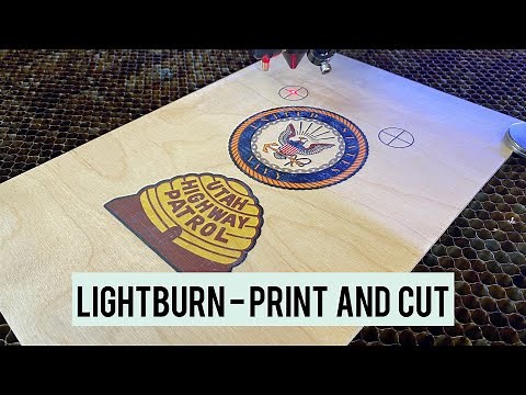 Lightburn - Print and Cut