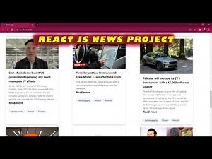 React js News App using Google News api || React JS Project News app