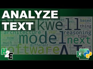 How to Create a Word Cloud in Excel With Python